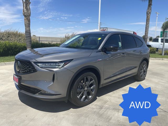 Liquid Carbon Metallic 2024 Acura MDX SUV / Crossover All-Wheel Drive Automatic