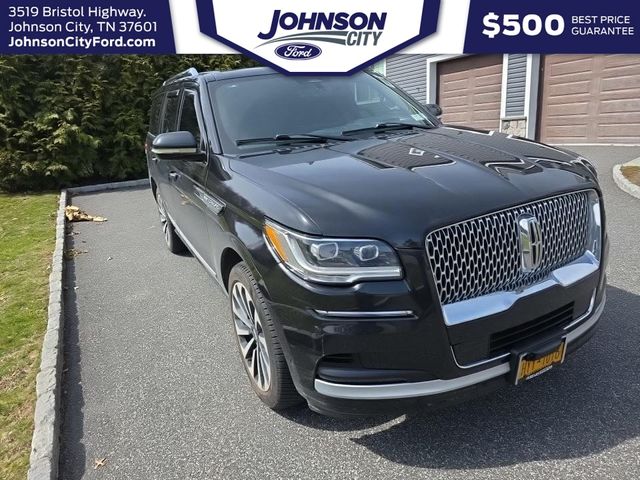 Infinite Black Metallic Clearcoat 2023 Lincoln Navigator Reserve 4WD SUV / Crossover Four-Wheel Drive Automatic