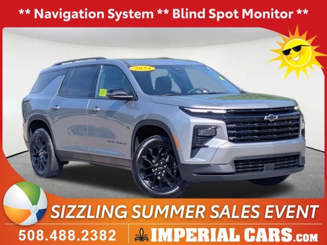 Sterling Gray Metallic 2024 Chevrolet Traverse LT AWD SUV / Crossover Four-Wheel Drive 8-Speed Automatic