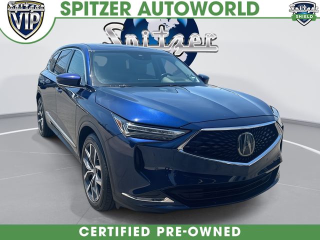 2024 Acura MDX Technology Blue at Spitzer Acura