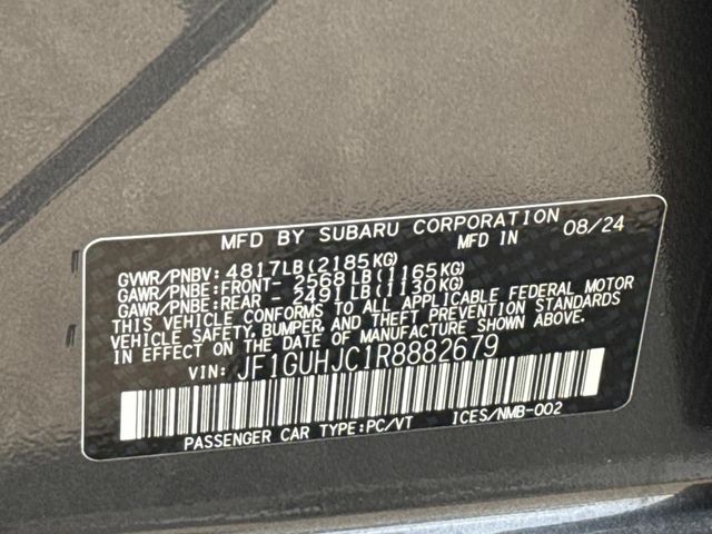 Used 2024 Gray Subaru 2.5RS image 30
