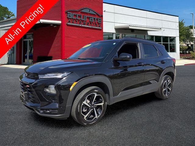 Mosaic Black Metallic 2023 Chevrolet Trailblazer SUV / Crossover Four-Wheel Drive 9-Speed Automatic
