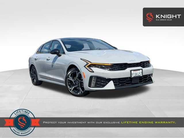 Wolf Gray 2025 Kia K5 GT-Line FWD Sedan Front-Wheel Drive 8-Speed Automatic