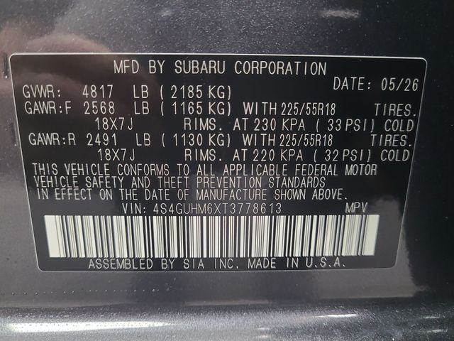 2026 – Subaru – Crosstrek