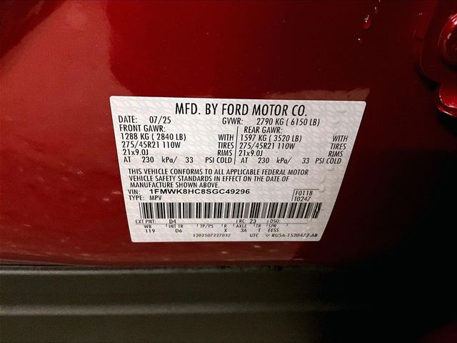 2025 Ford Explorer Platinum Red at Spitzer Acura