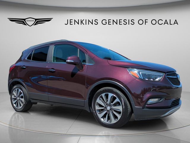 Black Cherry Metallic 2018 Buick Encore Premium FWD SUV / Crossover Front-Wheel Drive 6-Speed Automatic Overdrive