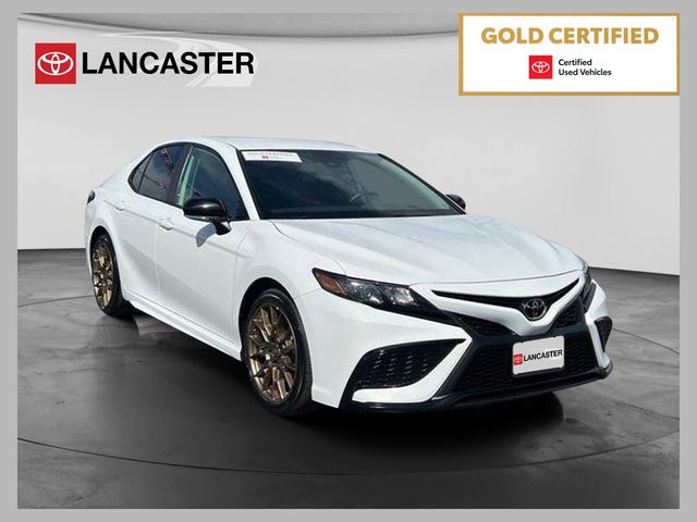 White 2024 Toyota Camry SE Nightshade FWD Sedan Front-Wheel Drive 8-Speed Automatic