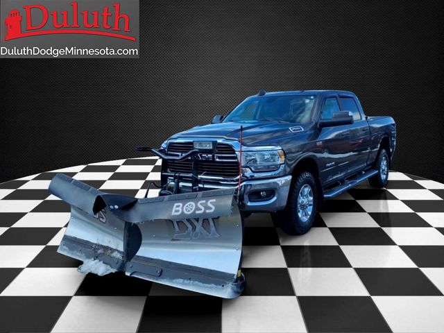 Gray (Granite Crystal Metallic Clearcoat) 2020 RAM 2500 Big Horn Crew Cab 4WD Pickup Truck Four-Wheel Drive 8-Speed Automatic
