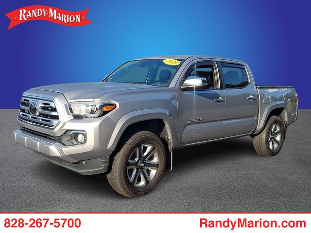 Silver Sky Metallic 2018 Toyota Tacoma Pickup Truck Four-Wheel Drive 6-Speed Automatic