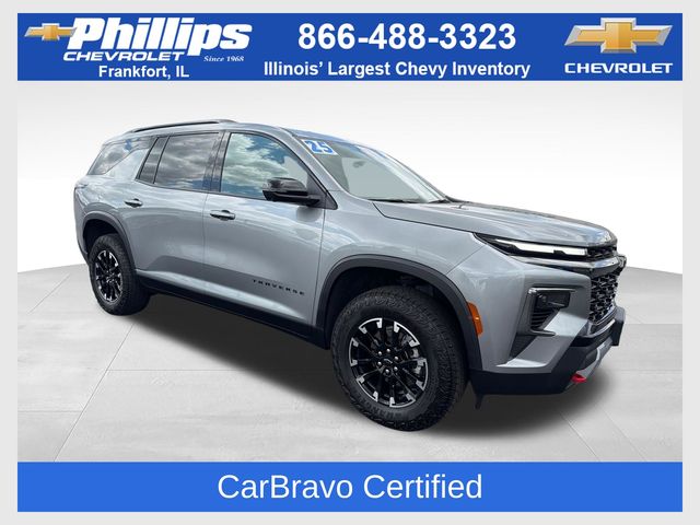 Sterling Gray Metallic 2025 Chevrolet Traverse SUV / Crossover Four-Wheel Drive 8-Speed Automatic