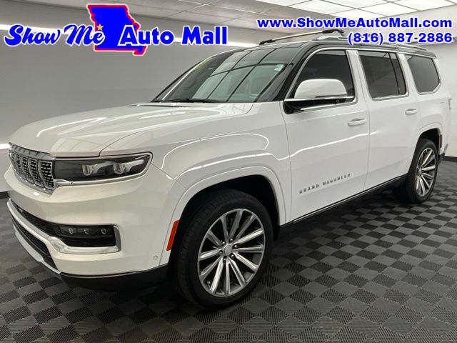 Bright White Clearcoat 2022 Jeep Grand Wagoneer SUV / Crossover Four-Wheel Drive 8-Speed Automatic