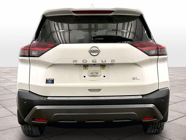 2022 Nissan Rogue SL White at Bob Ruth Ford