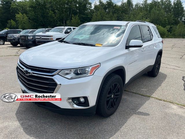 White (Iridescent Pearl Tricoat) 2018 Chevrolet Traverse SUV / Crossover Four-Wheel Drive 9-Speed Automatic