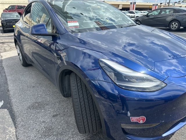 Deep Blue Metallic 2024 Tesla Model Y Long Range AWD SUV / Crossover All-Wheel Drive 1-Speed Automatic
