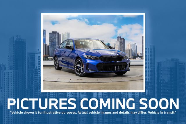 Blue Metallic 2025 BMW 3 Series Sedan All-Wheel Drive 8-Speed Automatic