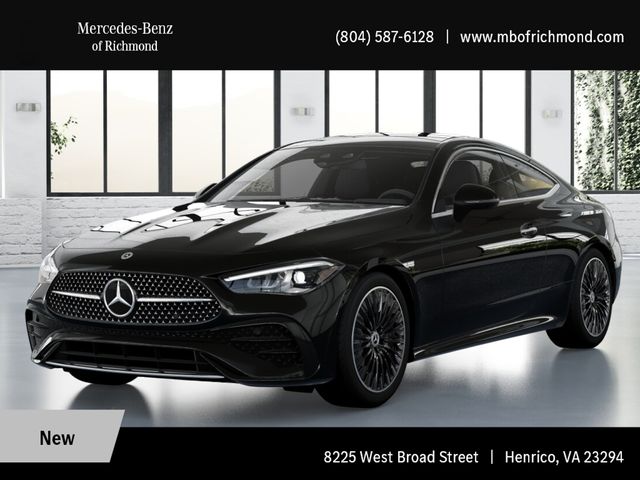 Obsidian Black Metallic 2026 Mercedes-Benz CLE Coupe All-Wheel Drive 9-Speed Automatic