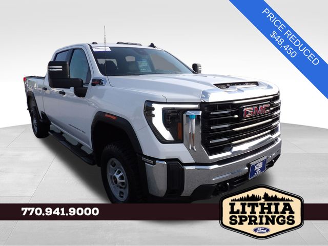 Summit White 2024 GMC Sierra 2500HD Pickup Truck Four-Wheel Drive Automatic