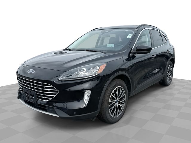 Black Metallic 2022 Ford Escape Hybrid Plug-in SUV / Crossover Front-Wheel Drive Continuously Variable Transmission