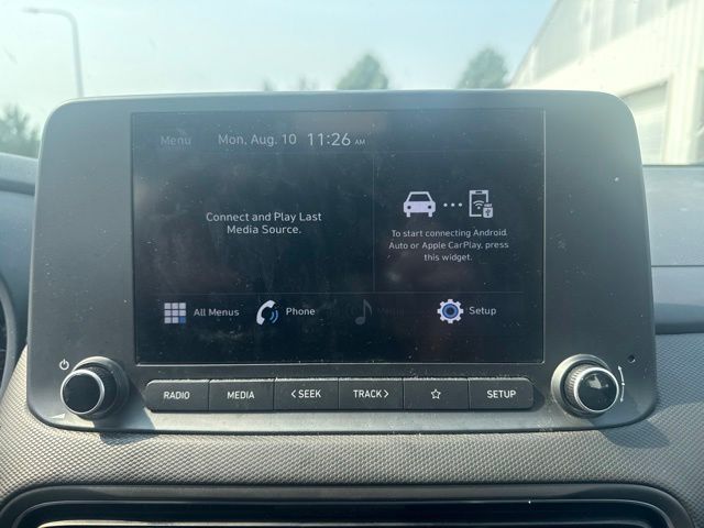2022 Cyber Silver Hyundai Kona SE AWD SUV