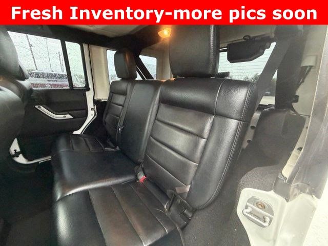 2011 Jeep Wrangler Unlimited Sahara White at Bayshore Chrysler Jeep Dodge Ram