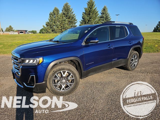 Ultra Blue Metallic 2023 GMC Acadia SUV / Crossover Four-Wheel Drive 9-Speed Automatic