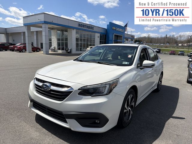 Crystal White Pearl 2020 Subaru Legacy 2.5i Premium AWD Sedan All-Wheel Drive Continuously Variable Transmission