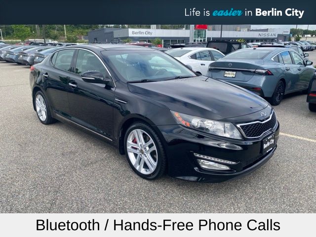Ebony Black 2013 Kia Optima Sedan Front-Wheel Drive 6-Speed Automatic