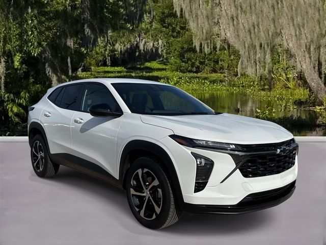 Summit White 2025 Chevrolet Trax RS with 1RS FWD SUV / Crossover Front-Wheel Drive 6-Speed Automatic