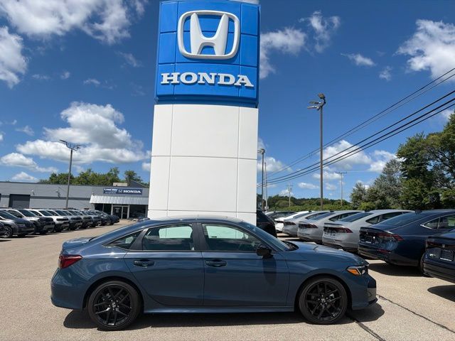Blue Lagoon 2026 Honda Civic Hybrid Sedan Front-Wheel Drive Continuously Variable Transmission