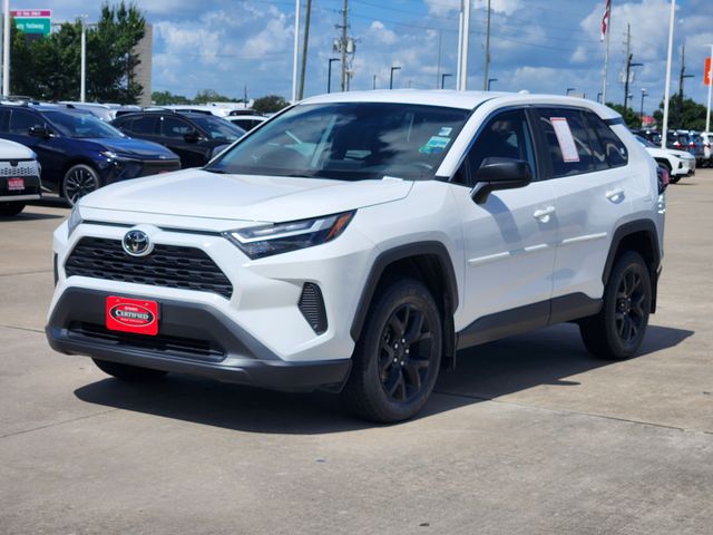 2025 Toyota RAV4 LE White at DeMontrond Auto Country