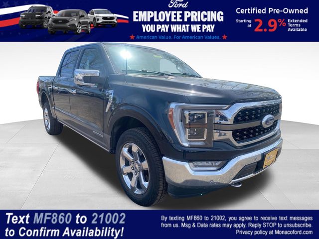 Stone Gray 2023 Ford F-150 King Ranch SuperCrew 4WD Pickup Truck Four-Wheel Drive Automatic