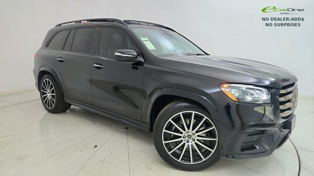 Obsidian Black Metallic 2025 Mercedes-Benz GLS 450 4MATIC SUV / Crossover All-Wheel Drive 9-Speed Automatic