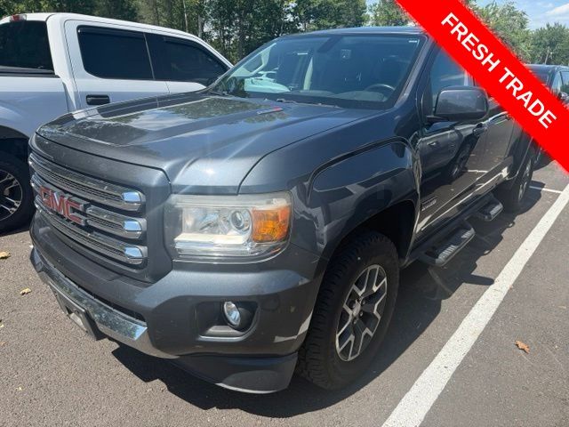 Cyber Gray Metallic 2016 GMC Canyon Pickup Truck Four-Wheel Drive 6-Speed Automatic