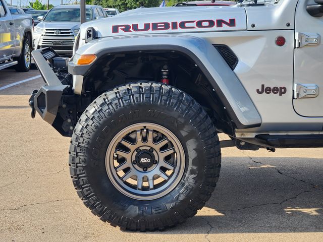 2022 Jeep Gladiator Rubicon Silver at Texan Dodge Chrysler Jeep Ram