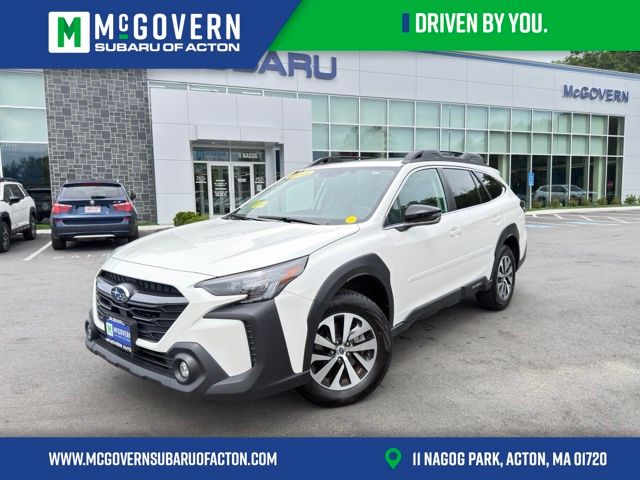Crystal White Pearl 2025 Subaru Outback SUV / Crossover All-Wheel Drive Continuously Variable Transmission
