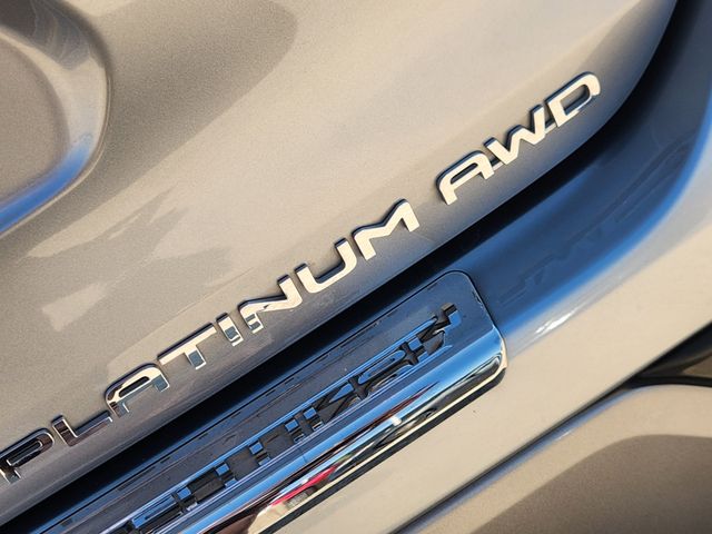 2025 Toyota Highlander Platinum Silver at Don McGill Toyota