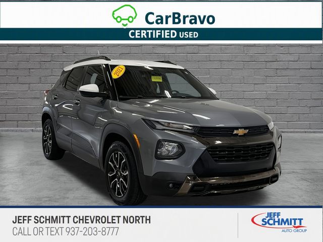 Gray (Satin Steel Metallic) 2021 Chevrolet Trailblazer SUV / Crossover Front-Wheel Drive Continuously Variable Transmission