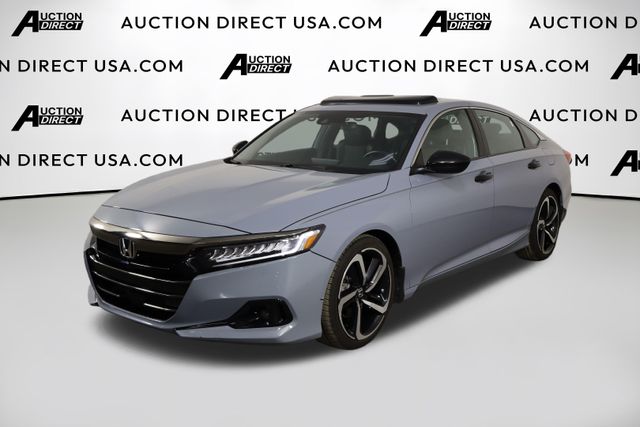 Gray 2022 Honda Accord Sedan Front-Wheel Drive Automatic