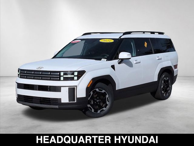 Serenity White 2024 Hyundai Santa Fe SEL FWD SUV / Crossover Front-Wheel Drive Automatic