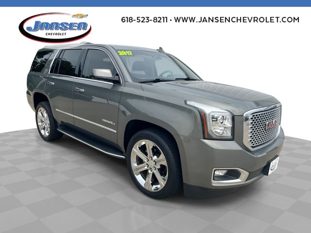 Mineral Metallic 2017 GMC Yukon Denali 4WD SUV / Crossover Four-Wheel Drive 8-Speed Automatic Overdrive