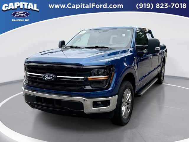 Atlas Blue Metallic 2025 Ford F-150 Pickup Truck Four-Wheel Drive Automatic