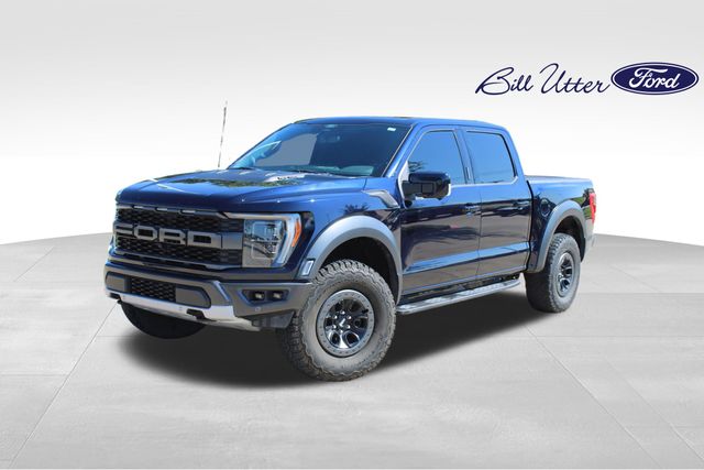 Blue Metallic 2022 Ford F-150 Pickup Truck Four-Wheel Drive Automatic