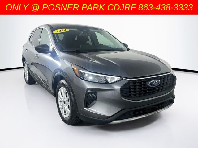 Gray Metallic 2024 Ford Escape SUV / Crossover Front-Wheel Drive 8-Speed Automatic