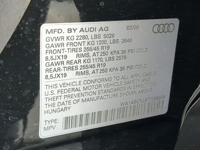new 2026 Audi Q3 car, priced at $48,970