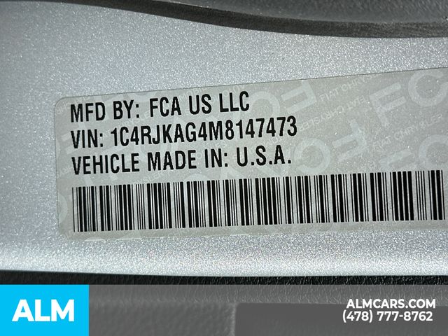 Used 2021 Silver Jeep Laredo image 38