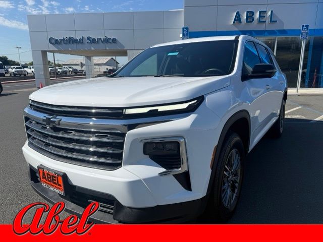 Summit White 2026 Chevrolet Traverse SUV / Crossover Front-Wheel Drive 8-Speed Automatic