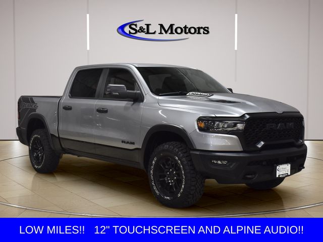 Billet Silver Metallic Clearcoat 2025 RAM 1500 Pickup Truck Four-Wheel Drive 8-Speed Automatic