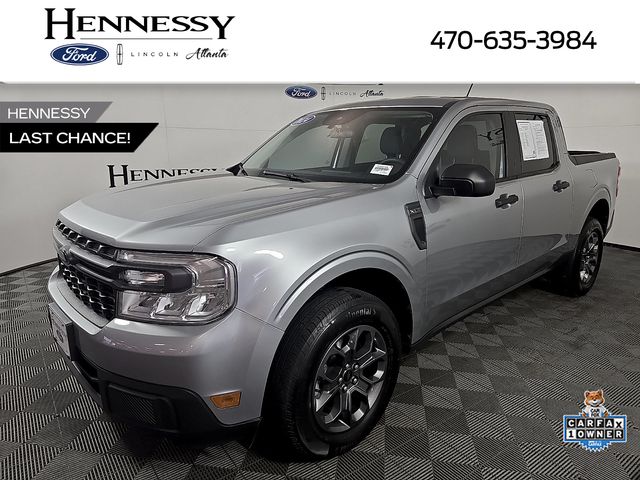 Silver Metallic 2024 Ford Maverick Pickup Truck Front-Wheel Drive 8-Speed Automatic