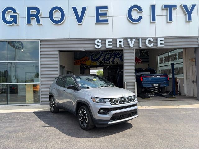 2024 Jeep Compass Limited Silver at Carlisle Cadillac Buick GMC