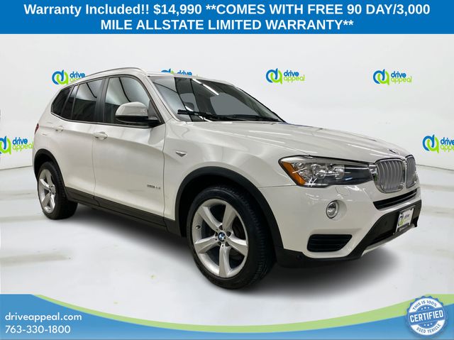 Alpine White 2017 BMW X3 SUV / Crossover Rear-Wheel Drive 8-Speed Automatic
